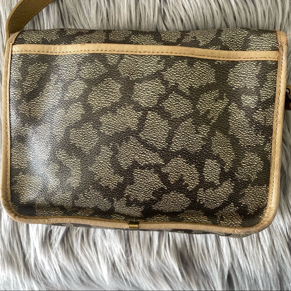 YVES SAINT LAURENT vintage giraffe spotted crossbody bag - Picture 6 of 14